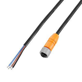 4-pole connection cable M12x1 socket with screw connection, 2m 